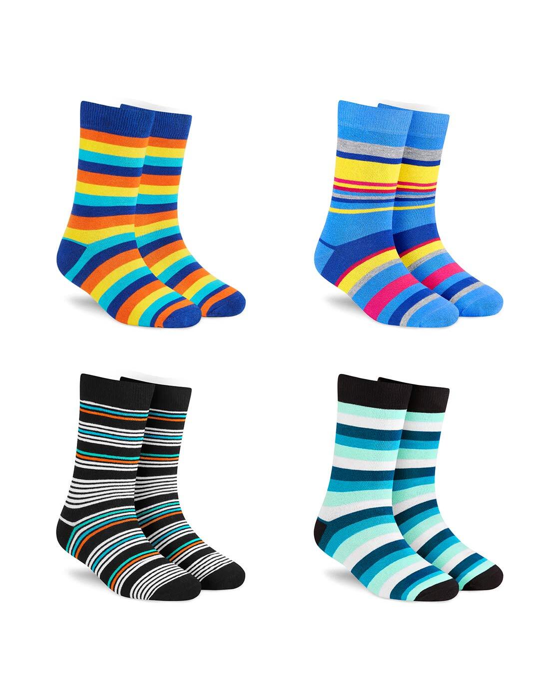 5pk Cool & Fresh™ Striped Cotton Rich Socks