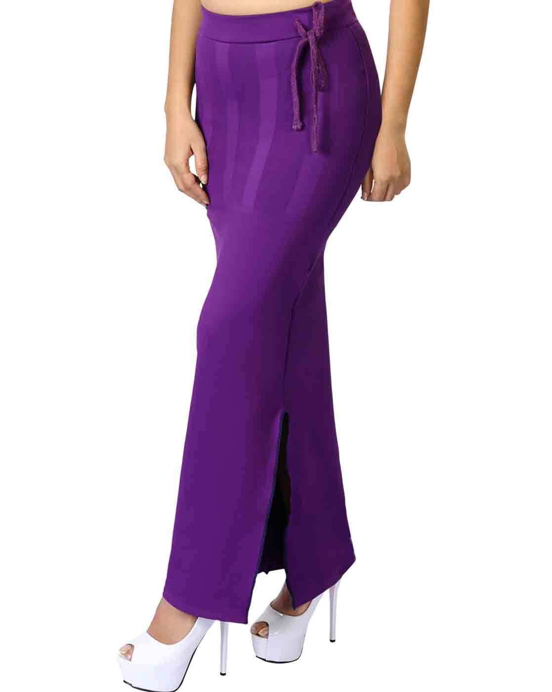 Aashita Creations High Compression Slit Mermaid Saree Shapewear Small at   Women's Clothing store