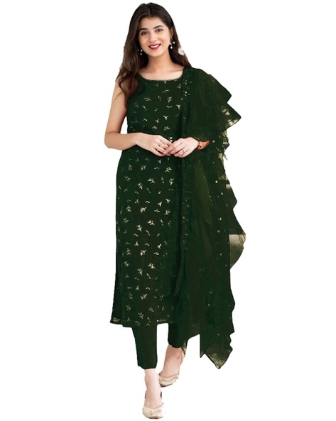 Ethnic dress material clearance online