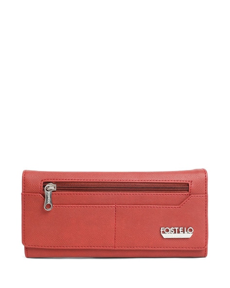 Fostelo Foldover Clutch with Zip Closure