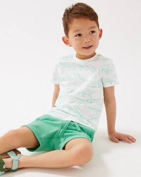 Novelty Crew-Neck T-shirt-image-49