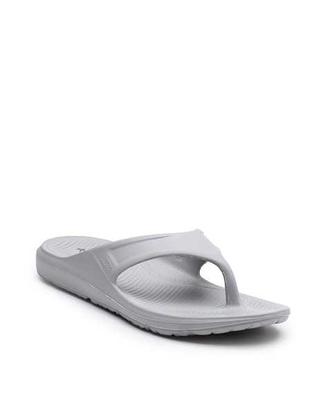 Buy Grey Flip Flop Slippers for Men by REFOAM Online Ajio