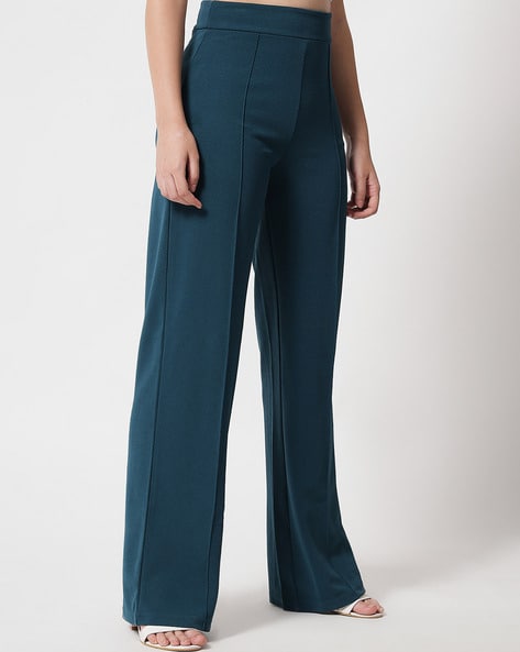 New Look Khaki Wide Leg Trousers | very.co.uk