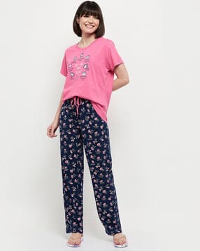 max Graphic Print T-Shirt & Pyjamas Set-picture-33