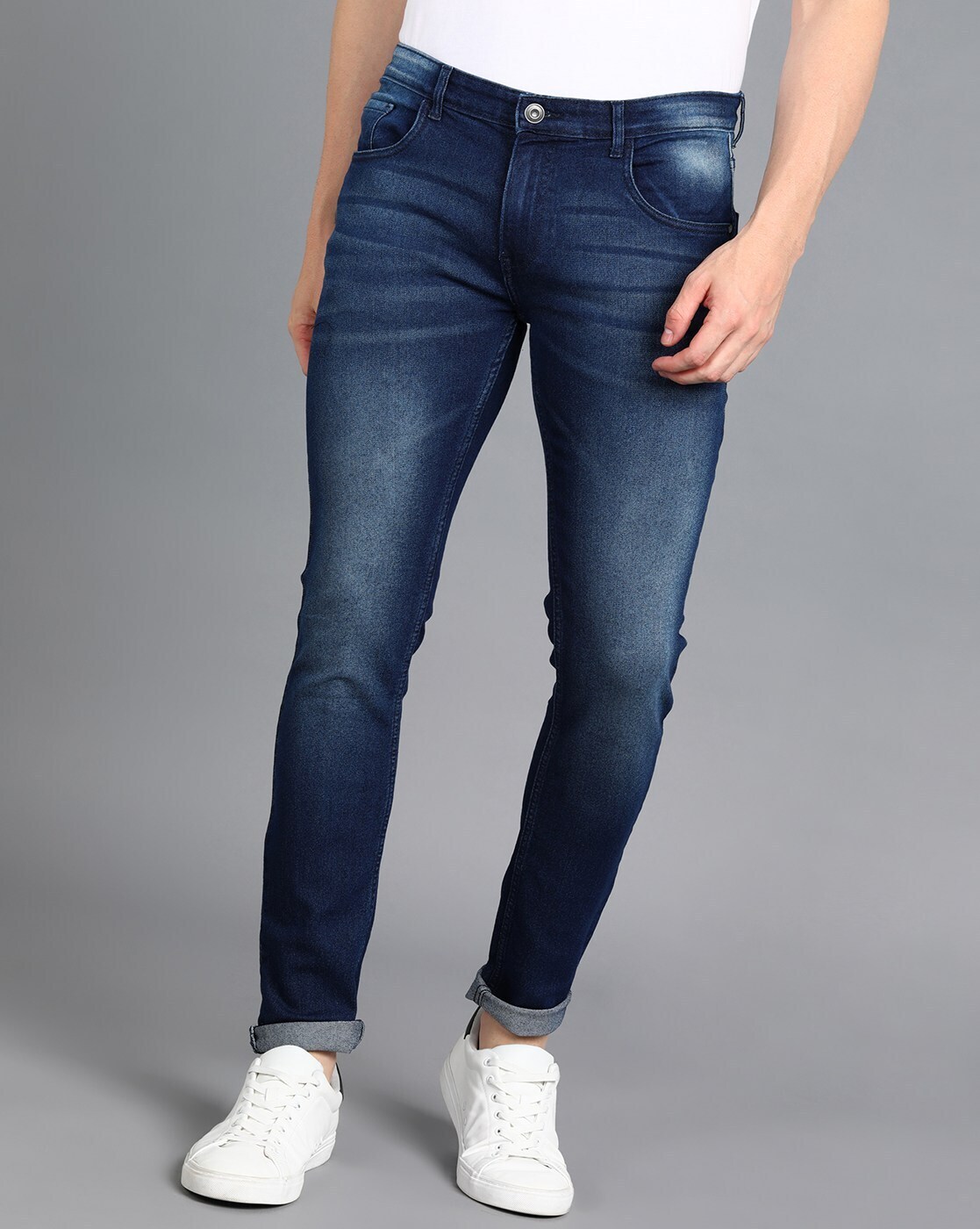 Buy Blue Jeans for Men by URBANO FASHION Online