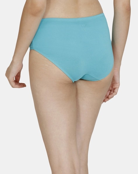 Buy Girl's Super Combed Cotton Solid Panty with Ultrasoft Waistband -  Assorted(Pack of 3) SG11