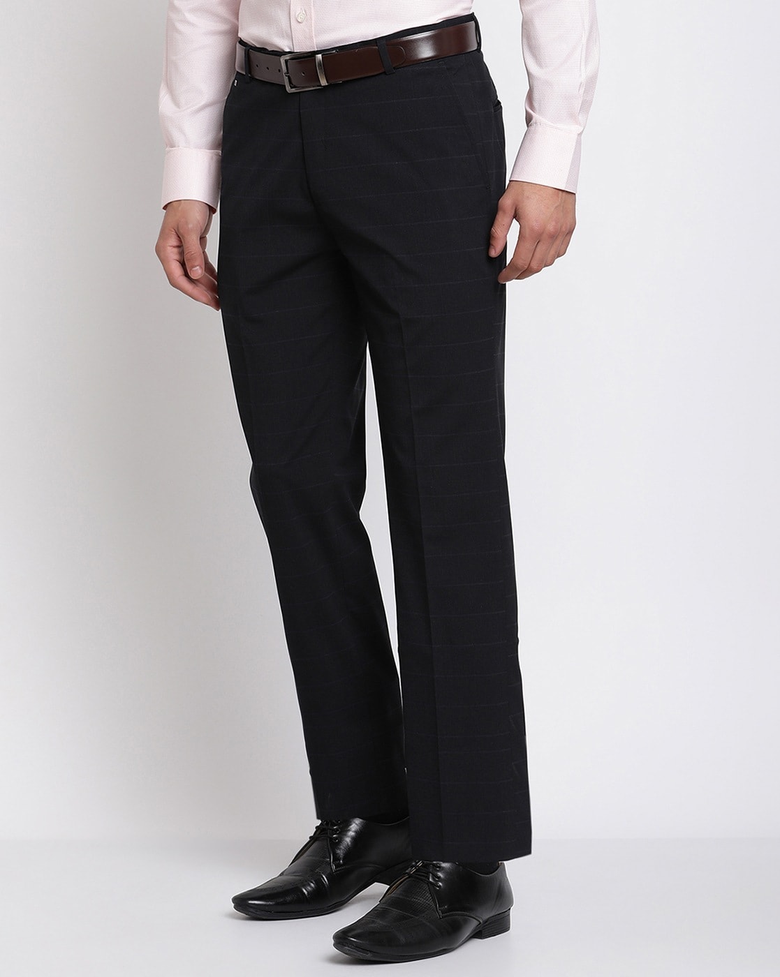 CANTABIL Regular Fit Men Black Trousers - Buy CANTABIL Regular Fit Men  Black Trousers Online at Best Prices in India | Flipkart.com