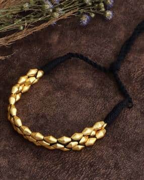 Choker Necklace with Drawstring Closure-image-30