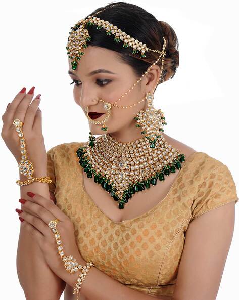 Multicolour Arpani Jewellery Set – Bling Bag