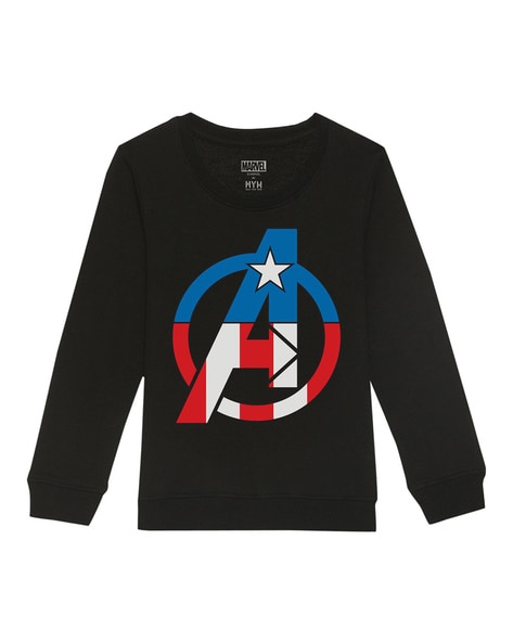 Boys avengers clearance sweatshirt