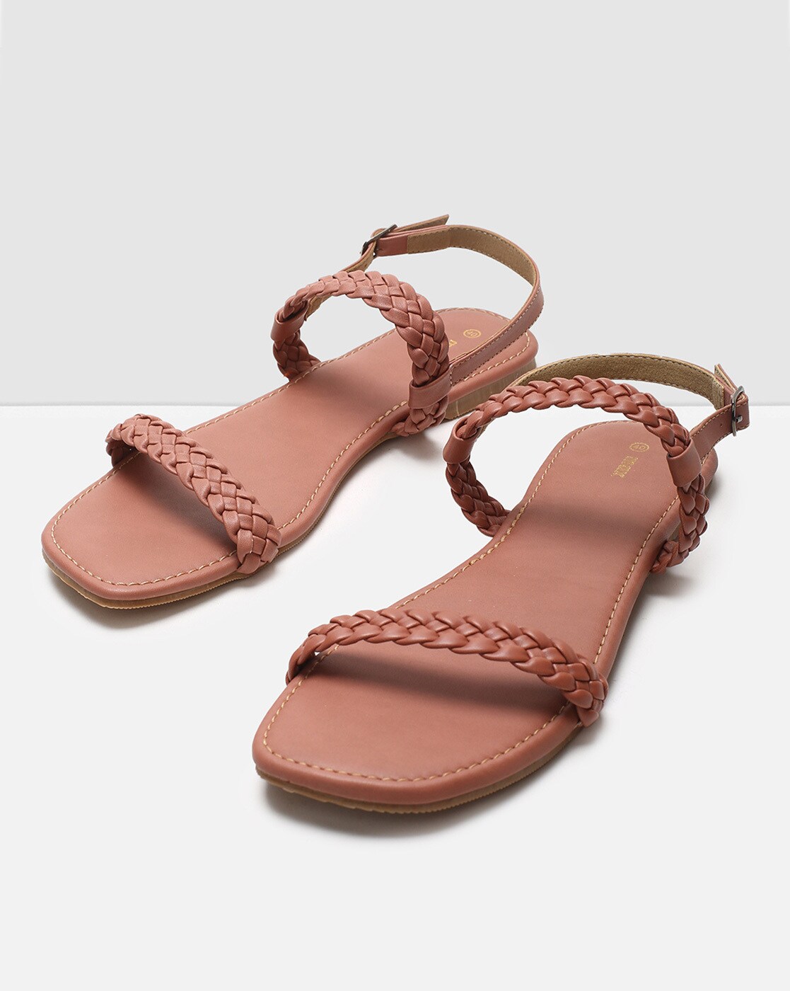 Buy Mochi Women Peach Casual Sandals Online  SKU 3314158036  Mochi  Shoes