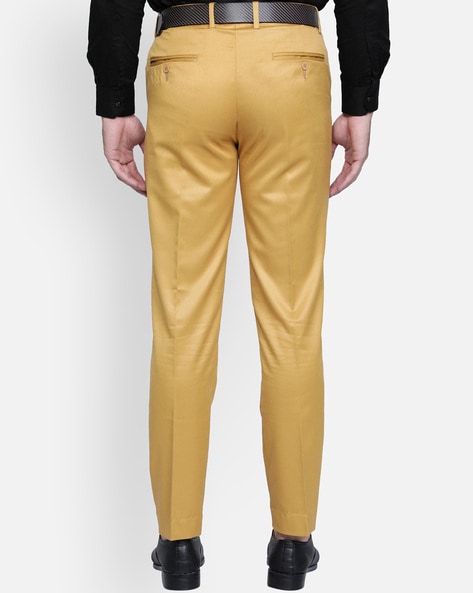 Buy Raymond Men Dark Khaki Contemporary Fit Casual Trouser Online at Low  Prices in India - Paytmmall.com