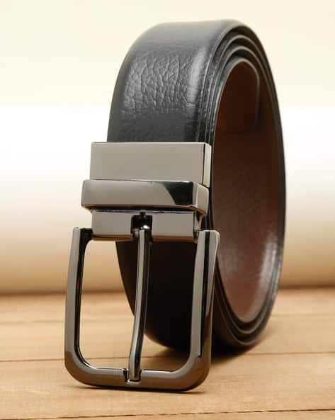 Belt with Stainless Steel Buckle Closure