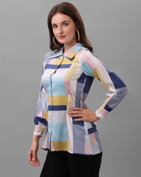 Buy Color Block Shirts, Tops & Tunic for Women by MASAKALI.CO