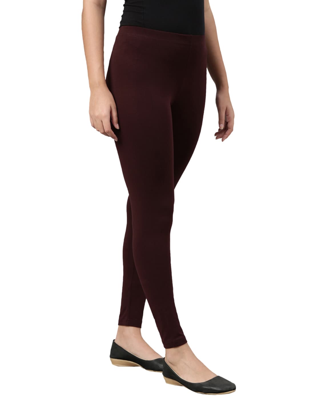 MP Women's Engage Colour Block Leggings - Danger/Wine | MYPROTEIN™