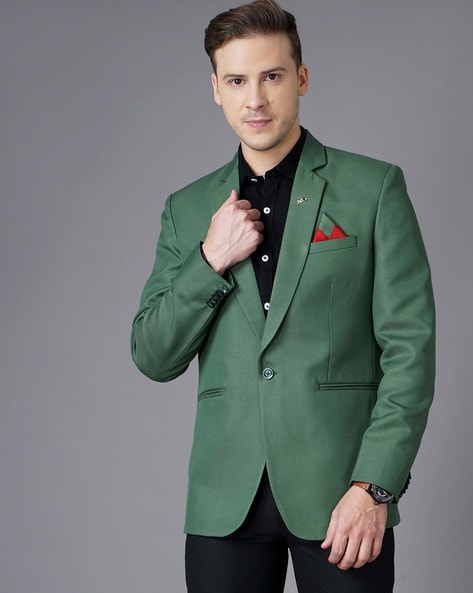 Dark green hot sale colour blazer