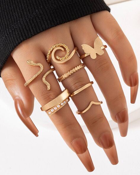 Finger Ring Sets - Buy Finger Ring Sets online in India