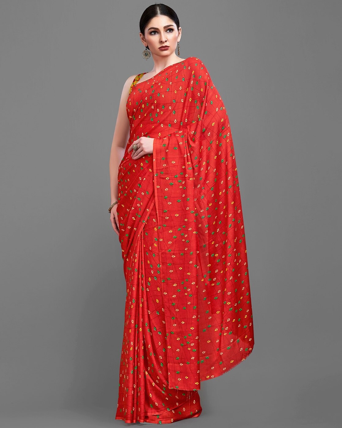 Buy Golden Sarees for Women by SATYA PAUL Online | Ajio.com