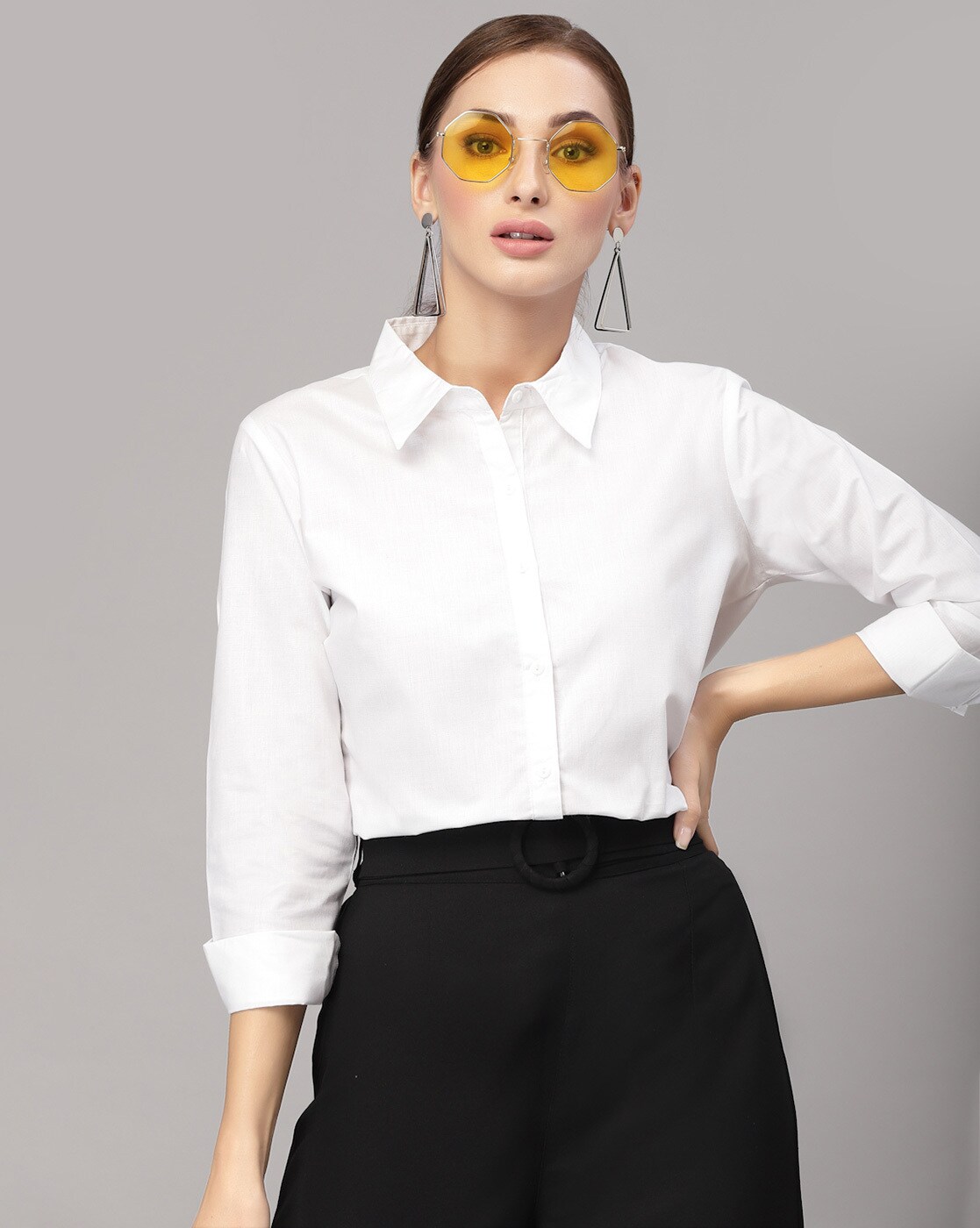 White shirt How to style it as a lady  Kemi Filani News