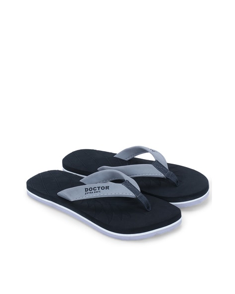 Buy Black Flip Flop & Slippers for Women by Doctor Extra Soft Online