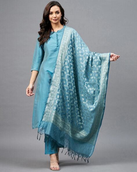 Buy Blue Kurta Suit Sets for Women by AZIRA Online Ajio