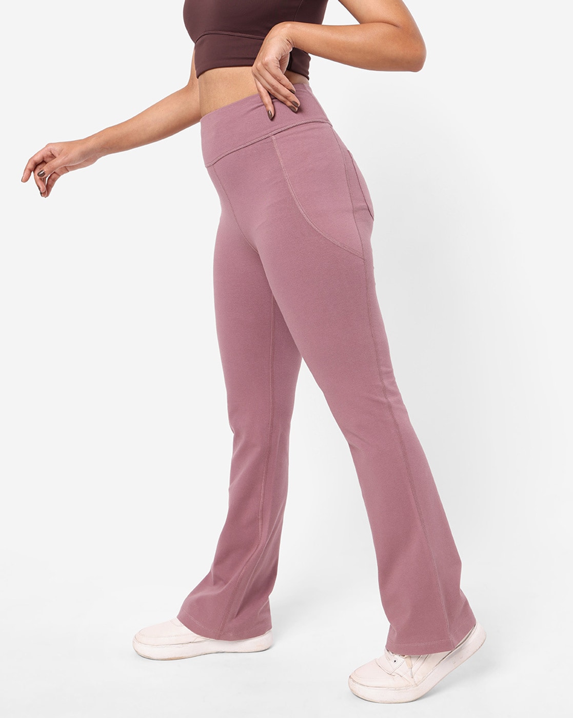 Buy Lavender Track Pants for Women by BLISSCLUB Online  Ajiocom