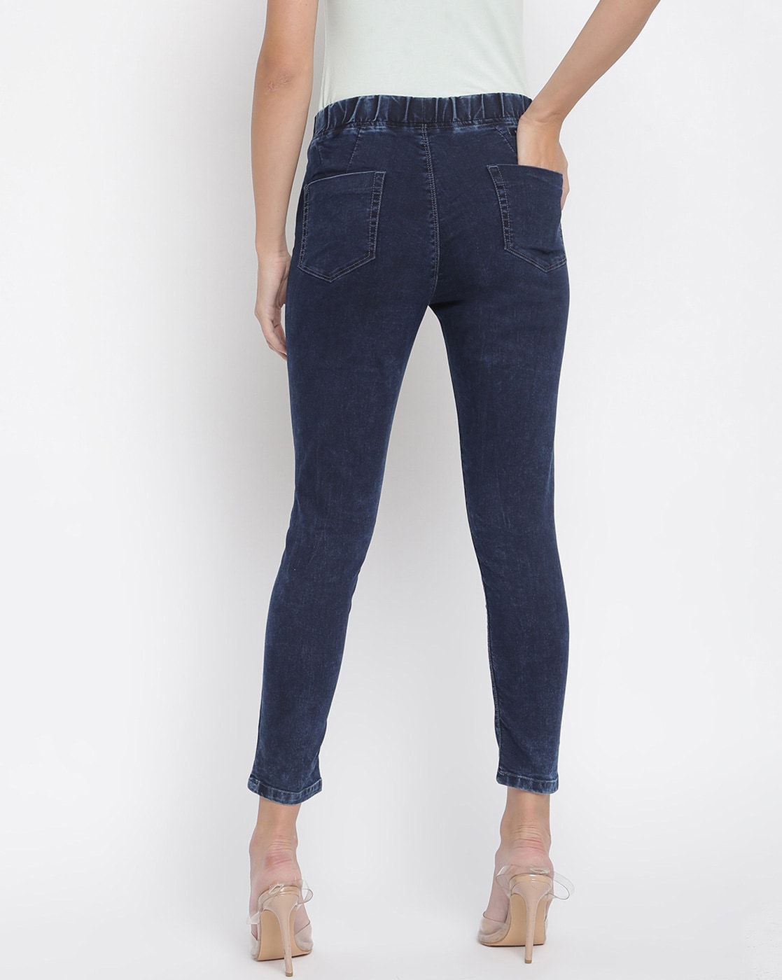 Buy Dark Blue Jeans & Jeggings for Women by TALES & STORIES Online