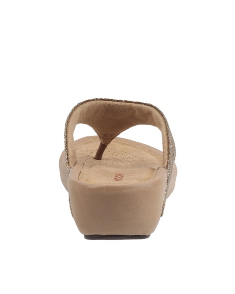 Buy Gold Heeled Sandals for Women by Mochi Online