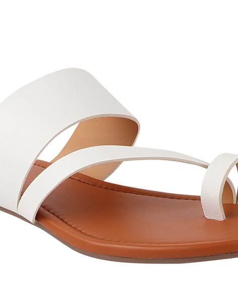 Toe Ring Slip On Flat Sandals