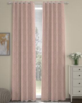 rosarahome Pack of 2 Abstract Jacquard Door Curtains-picture-36