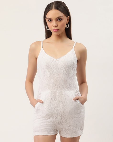 Buy White Jumpsuits &Playsuits for Women by SLEEK ITALIA Online