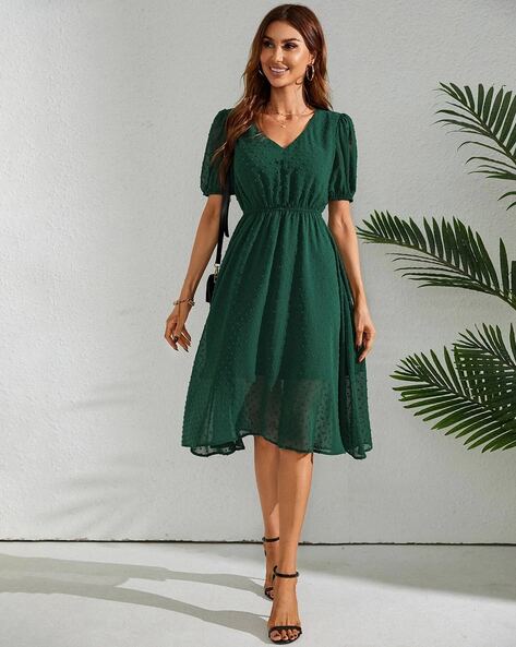 Line store green dress