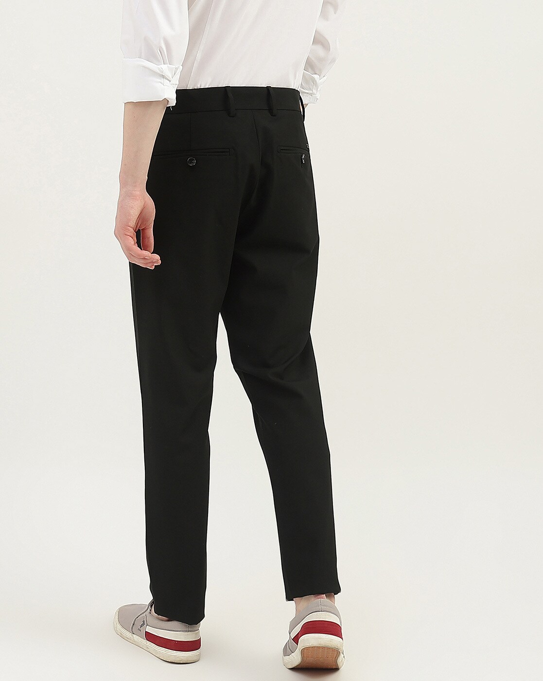 Buy Black Trousers & Pants for Men by UNITED COLORS OF BENETTON Online
