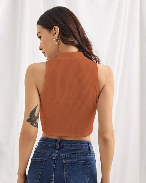 Orange tank cheap top forever 21