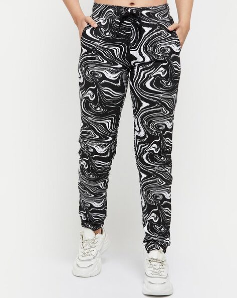 Placement Print Loose Fit Joggers