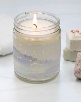 aromaticfables Calm Scented Glass Jar Candle-picture-17