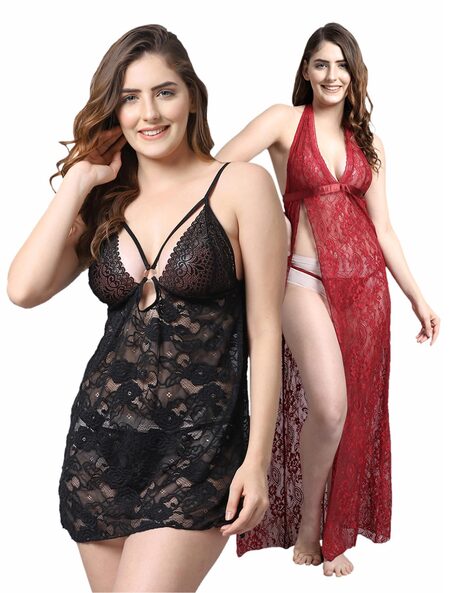 Shop Cotton Nighty Online, Nightwear For Ladies, Night Suit – After Dark