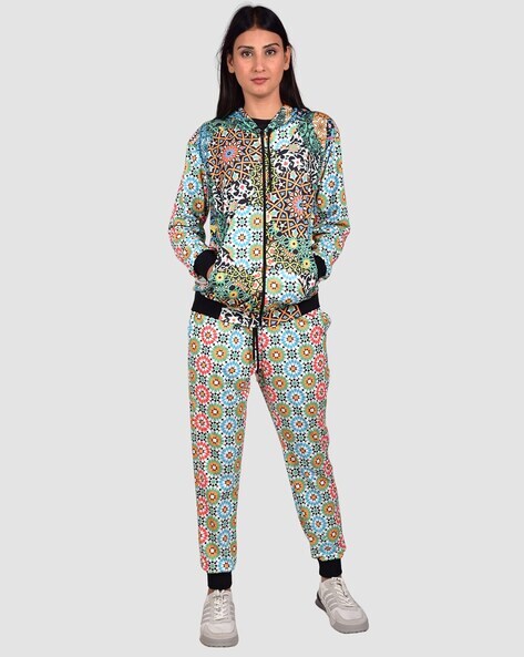 Patterned discount tracksuit womens