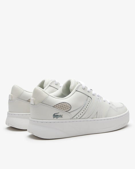 Lacoste Women's Lancelle Sneakers ($95) ❤ liked on Polyvore featuring shoes,  sneakers, flats, sapatos, shoes - … | White tennis shoes, Lacoste shoes, White  sneakers