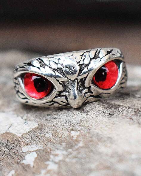 Red on sale finger ring