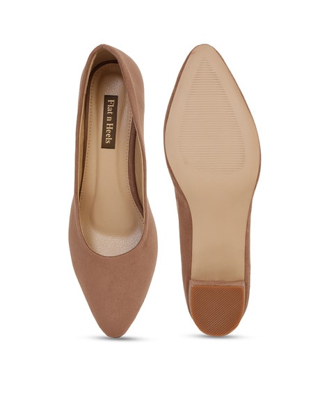 Flat N Heels Round-Toe Chunky-Heeled Shoes