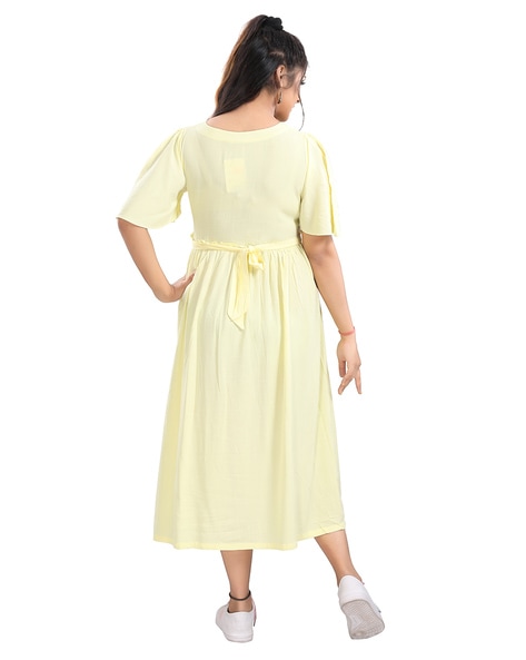 Buy Yellow Dresses & Jumpsuits for Women by MAMMA'S MATERNITY