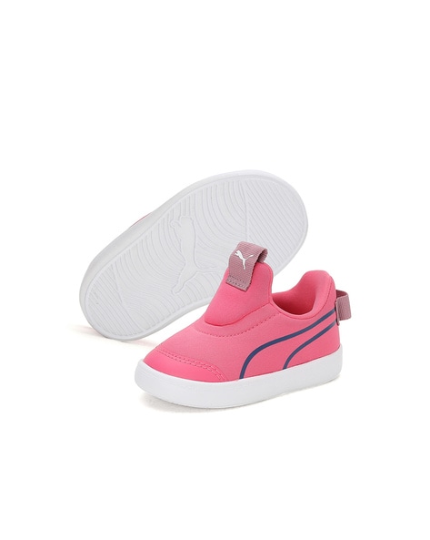 Puma slip cheap ons pink