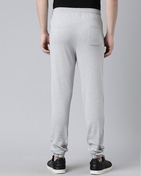 Mens grey cheap cuffed joggers