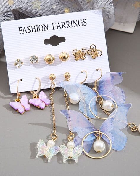 Ajio earrings discount