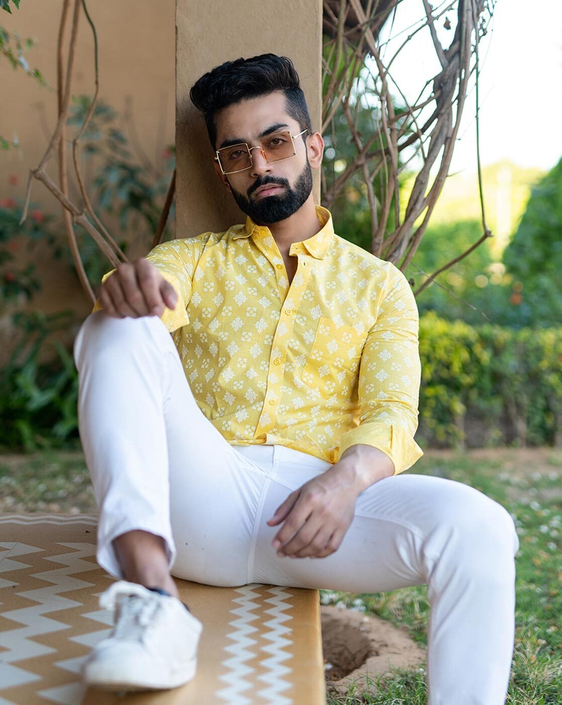 Yellow Shirt Matching Pant Ideas | Yellow Shirts Combination Pants -  TiptopGents | Yellow shirt men, Men fashion casual shirts, Polo shirt  outfits