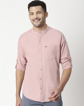 Buy Pink Shirts for Men by Maniac Online