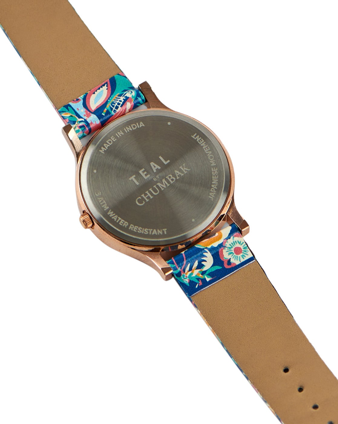 Chumbakdesign Watches & Jewellery TEAL By Chumbak Paisley Garden Wrist Watch  - Chumbak Shop Good quality and cheap