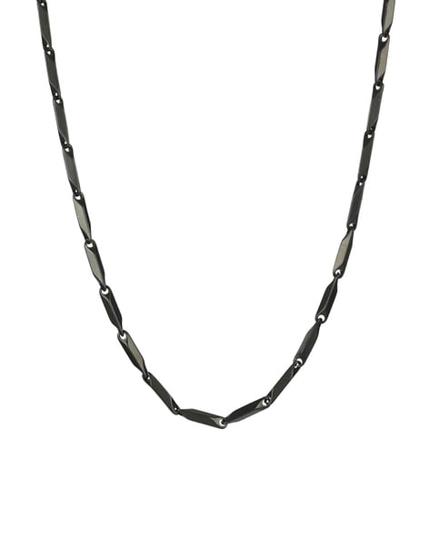 Gunmetal Chain Necklace | Free Delivery | Alfred & Co. London