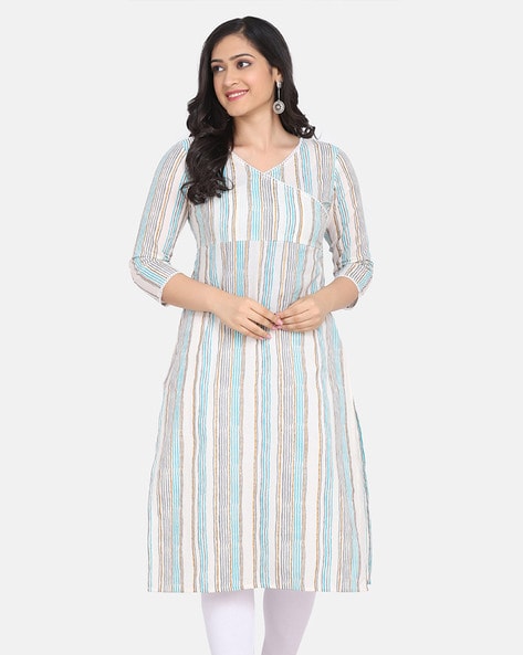Buy White Kurtis & Tunics for Women by Deebaco Online | Ajio.com